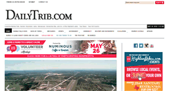 Desktop Screenshot of dailytrib.com